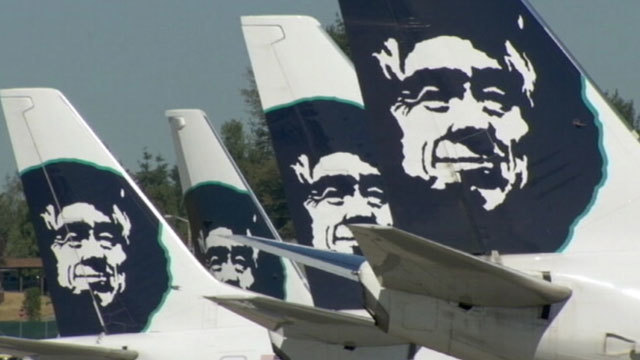 Brief system outage reported at Alaska Airlines - KIRO Seattle