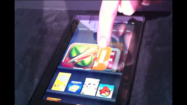 Tablets E Readers Among Most Por Gadgets Students Crave Kiro Tv A First Look At S Kindle Fire Tablet In Action
