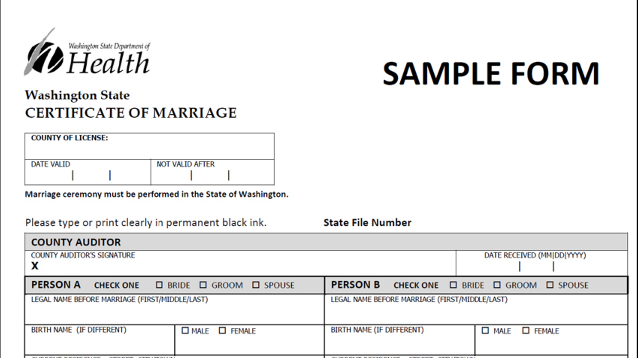 Marriages certificates (county level), 1855-2002