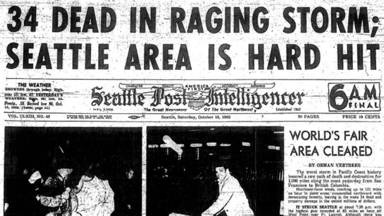 Seattle Wind Storms A Historic Look At Fatal Weather Events Kiro Tv