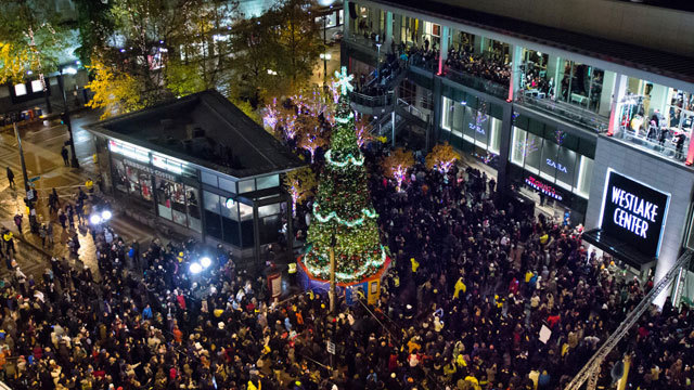 westlake holiday tree lighting to be downsized kiro tv westlake holiday tree lighting to be downsized kiro tv