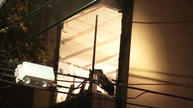 그린우드 아파트에서 화재 발생, 주민 대피